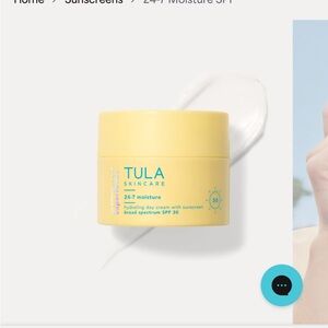 Tula Skincare 24-7 Moisture SPF 30 Cream - Yellow